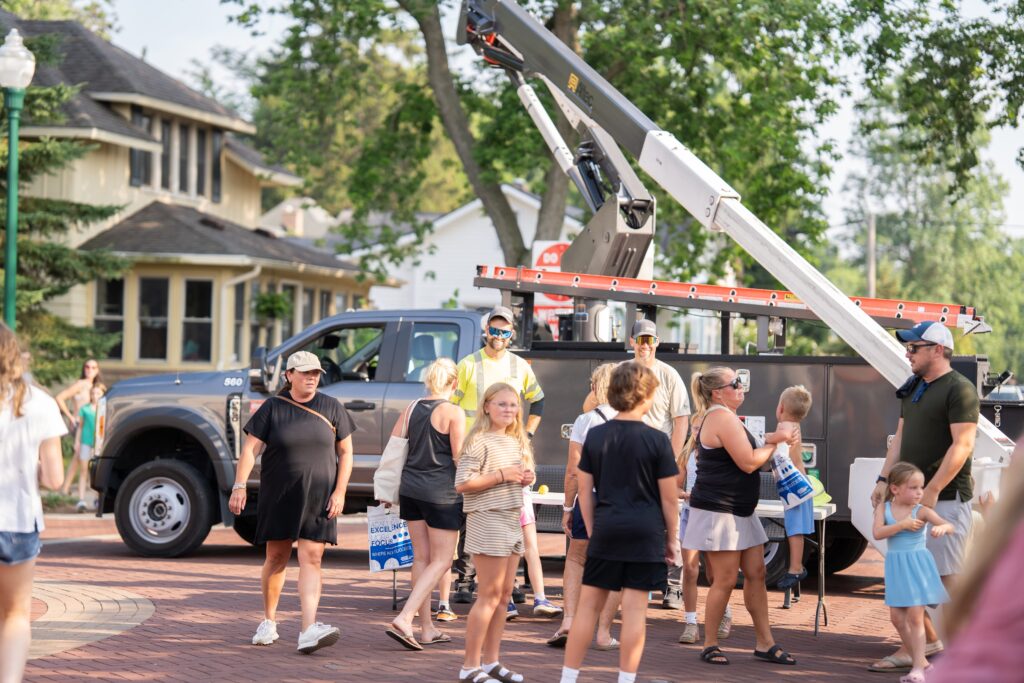 Zeeland BPW at Zeelmania community event downtown Zeeland